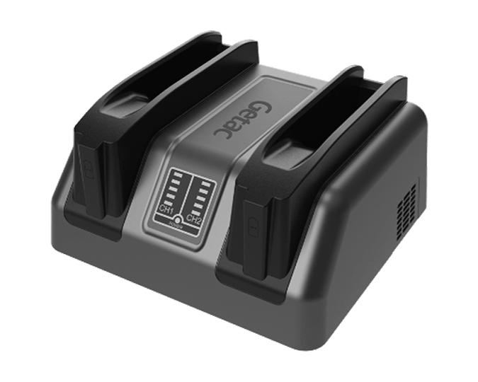 EXTERNAL DUAL BAY BATTERY CHARGER